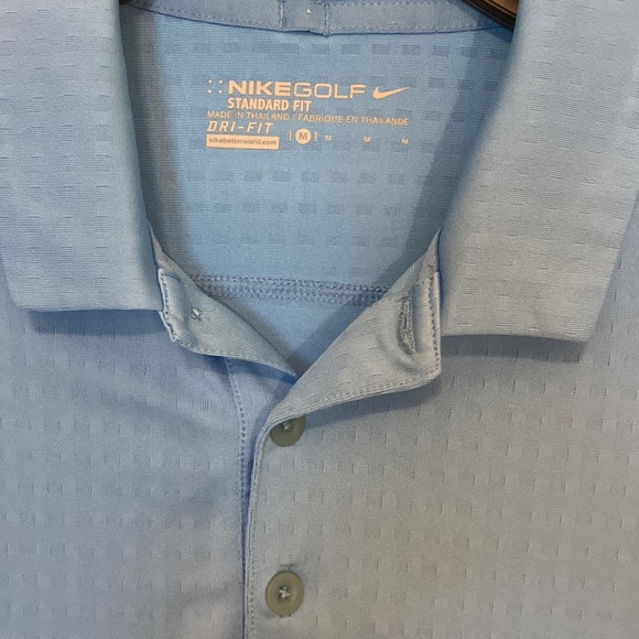 Nike Golf Polo Shirt Dri Fit Men's Medium - Picture 6 of 7